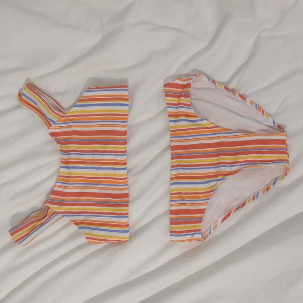 Kids bathing suit/multi colored